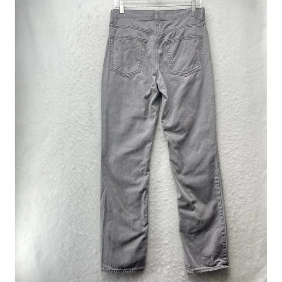 Old Navy Jean's Men's Sz 30x32 Gray Regular 5-Pocket Slim-Straight Leg Denim - Picture 2 of 8